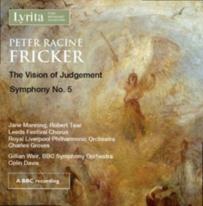Fricker Peter Racine - Symphony No. 5 / The Vision Of Judg i gruppen CD hos Bengans Skivbutik AB (1967918)