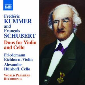 Kummer Frédéric / Schubert Franco - Duos For Violin & Cello i gruppen CD hos Bengans Skivbutik AB (1967945)