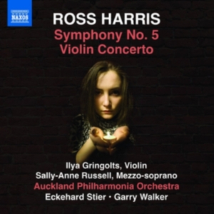 Harris Ross - Symphony No. 5 / Violin Concerto i gruppen CD hos Bengans Skivbutik AB (1967951)