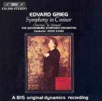 Grieg Edvard - Symphony In C Minor /Autumn Ov i gruppen CD hos Bengans Skivbutik AB (2006399)