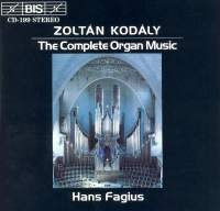 Kodaly Zoltan - Complete Organ Music i gruppen CD hos Bengans Skivbutik AB (2006435)