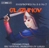 Glazunov Alexander - Symphonies Nos 5 & 7 i gruppen CD hos Bengans Skivbutik AB (2006447)