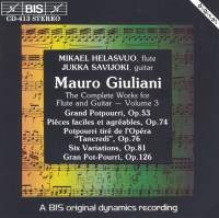 Giuliani Mauro - Complete Music For Flute & Gui i gruppen CD hos Bengans Skivbutik AB (2006494)