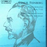 Feinberg Samuel - Piano Sonatas Vol 2 i gruppen CD hos Bengans Skivbutik AB (2006603)