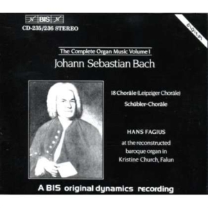 Bach Johann Sebastian - Organ Music Vol 1 i gruppen CD hos Bengans Skivbutik AB (2006611)