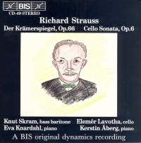 Strauss Richard - Kramerspiegel/Cello Son i gruppen CD hos Bengans Skivbutik AB (2006612)