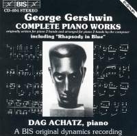 Gershwin George - Complete Piano Works i gruppen CD hos Bengans Skivbutik AB (2006627)