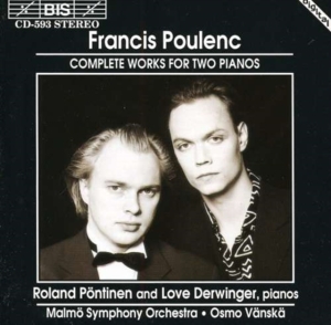 Poulenc Francis - Complete Works For 2 Piano i gruppen CD hos Bengans Skivbutik AB (2006660)