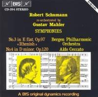 Schumann Robert - Symphony 3 & 4 Orcestra Mahler i gruppen CD hos Bengans Skivbutik AB (2006672)