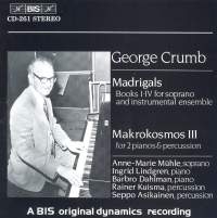 Crumb George - Madrigals i gruppen CD hos Bengans Skivbutik AB (2006705)