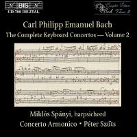 Bach Carl Philipp Emanuel - Keyboard Concertos Vol 2 i gruppen CD hos Bengans Skivbutik AB (2006716)