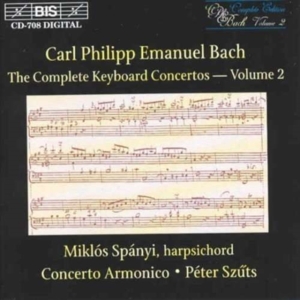 Bach Carl Philipp Emanuel - Keyboard Concertos Vol 2 i gruppen CD hos Bengans Skivbutik AB (2006716)