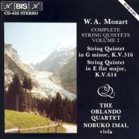 Mozart Wolfgang Amadeus - Complete String Quintet Vol 2 i gruppen CD hos Bengans Skivbutik AB (2006719)
