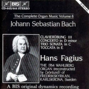 Bach Johann Sebastian - Organ Music Vol 8 i gruppen CD hos Bengans Skivbutik AB (2006742)