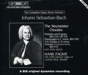Bach Johann Sebastian - Organ Music Vol 5 i gruppen CD hos Bengans Skivbutik AB (2006745)