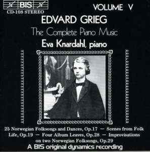 Grieg Edvard - Complete Piano Music Vol 5 i gruppen CD hos Bengans Skivbutik AB (2006760)