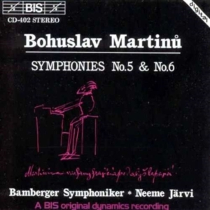 Martinu Bohuslav - Symphony 5/6 i gruppen Externt_Lager / Naxoslager hos Bengans Skivbutik AB (2006766)
