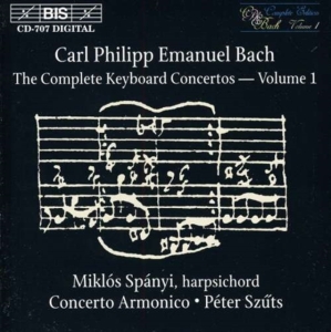 Bach Carl Philipp Emanuel - Keyb Concertos Vol 1 i gruppen CD hos Bengans Skivbutik AB (2006768)