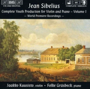 Sibelius Jean - Complete Youth Prod For Violin i gruppen CD hos Bengans Skivbutik AB (2006790)