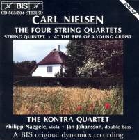 Nielsen Carl - 4 String Quartet /Str Quintet i gruppen CD hos Bengans Skivbutik AB (2006854)