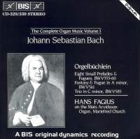 Bach Johann Sebastian - Organ Music Vol 3 i gruppen CD hos Bengans Skivbutik AB (2006873)