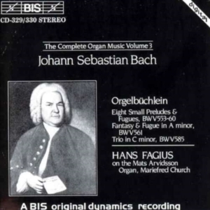 Bach Johann Sebastian - Organ Music Vol 3 i gruppen CD hos Bengans Skivbutik AB (2006873)