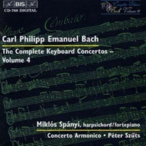Bach Carl Philipp Emanuel - Keyb Concertos Vol 4 i gruppen CD hos Bengans Skivbutik AB (2006912)