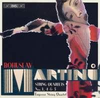 Martinu Bohuslav - String Quartets Nos. 3-5 i gruppen CD hos Bengans Skivbutik AB (2006925)