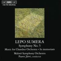 Sumera Lepo - Symphony 5 & In Memoriam i gruppen CD hos Bengans Skivbutik AB (2007127)