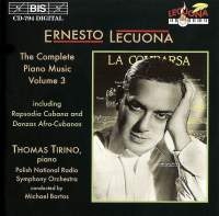 Lecuona Ernesto - Piano Music Vol 3 i gruppen CD hos Bengans Skivbutik AB (2007145)
