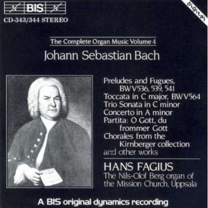 Bach Johann Sebastian - Organ Music Vol 4 i gruppen CD hos Bengans Skivbutik AB (2007157)