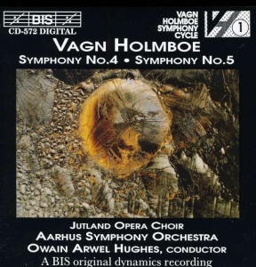 Holmboe Vagn - Symphony 4/Sacra 5 i gruppen CD hos Bengans Skivbutik AB (2007246)