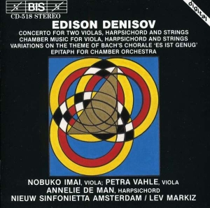 Denisov Edison - Concerto For 2 Vas & Hpd i gruppen CD hos Bengans Skivbutik AB (2007252)