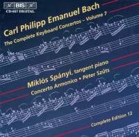 Bach Carl Philipp Emanuel - Keyb Concertos Vol 7 i gruppen CD hos Bengans Skivbutik AB (2007286)
