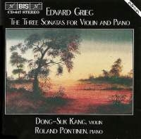 Grieg Edvard - Son 1/3 For Violin/Piano i gruppen CD hos Bengans Skivbutik AB (2007307)
