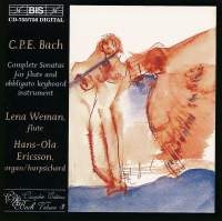 Bach Carl Philipp Emanuel - Flute Sonatas i gruppen CD hos Bengans Skivbutik AB (2007340)