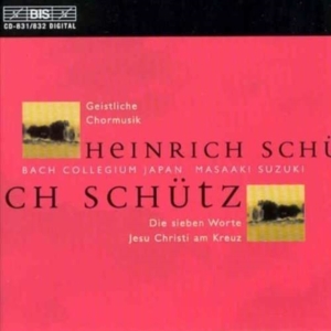 Schutz Heinrich - Geistliche Chormusik i gruppen CD hos Bengans Skivbutik AB (2007356)