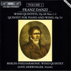 Danzi Franz - Wind Quintets Vol 3 i gruppen CD hos Bengans Skivbutik AB (2007363)