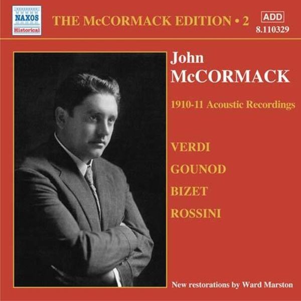 Mccormack John - Acoustic Recordings 1910-1911 i gruppen CD / Klassisk hos Bengans Skivbutik AB (2007404)