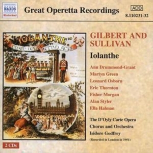 Gilbert & Sullivan - Iolanthe i gruppen CD hos Bengans Skivbutik AB (2007481)