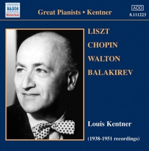 Louis Kentner - Various Works i gruppen CD hos Bengans Skivbutik AB (2007527)