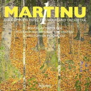 Martinu - Music For Violin And Orchestra i gruppen CD hos Bengans Skivbutik AB (2007544)