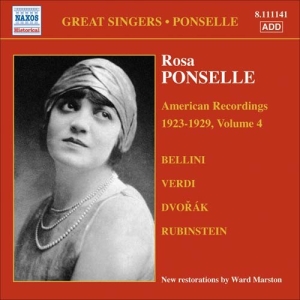 Rosa Ponselle - American Recordings Vol.4 i gruppen CD hos Bengans Skivbutik AB (2007549)