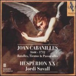 Cabanilles Joan - Batalles, Tientos & Passacalle i gruppen CD hos Bengans Skivbutik AB (2007617)