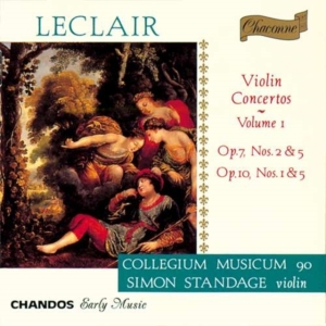 Leclair - Violin Concertos Vol I i gruppen CD hos Bengans Skivbutik AB (2007732)