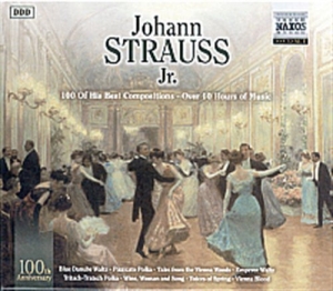 Strauss Johann - 100 Of His Best Compositions i gruppen CD hos Bengans Skivbutik AB (2008008)