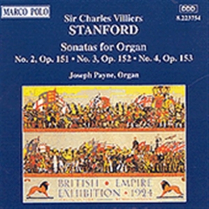 Stanford Charles Villiers - Organ Sonatas Opp. 151-153 i gruppen CD hos Bengans Skivbutik AB (2008035)
