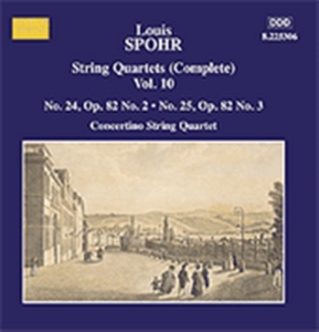 Spohr Louis - Stråkkvart. i gruppen CD hos Bengans Skivbutik AB (2008067)