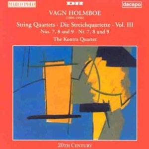 Holmboe Vagn - String Quartet Vol 3 i gruppen CD hos Bengans Skivbutik AB (2008127)