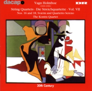 Holmboe Vagn - String Quartet Vol 7 i gruppen CD hos Bengans Skivbutik AB (2008145)